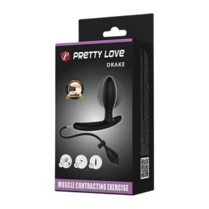 PLUG ANAL SILICONA INFLABLE DRAKE
