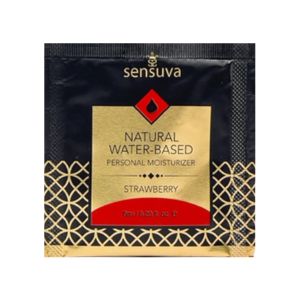 SACHET NATURAL WATER-BASED STRAWBERRY