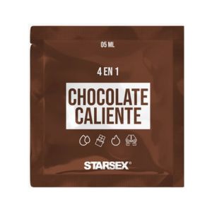 SACHET LUBRICANTE 4 EN 1 CHOCOLATE CALIENTE
