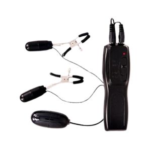 SET VIBRADOR PINZAS Y HUEVO
